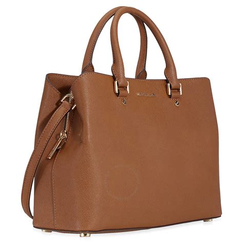 michael kors collins large leather satchel|michael kors non leather bags.